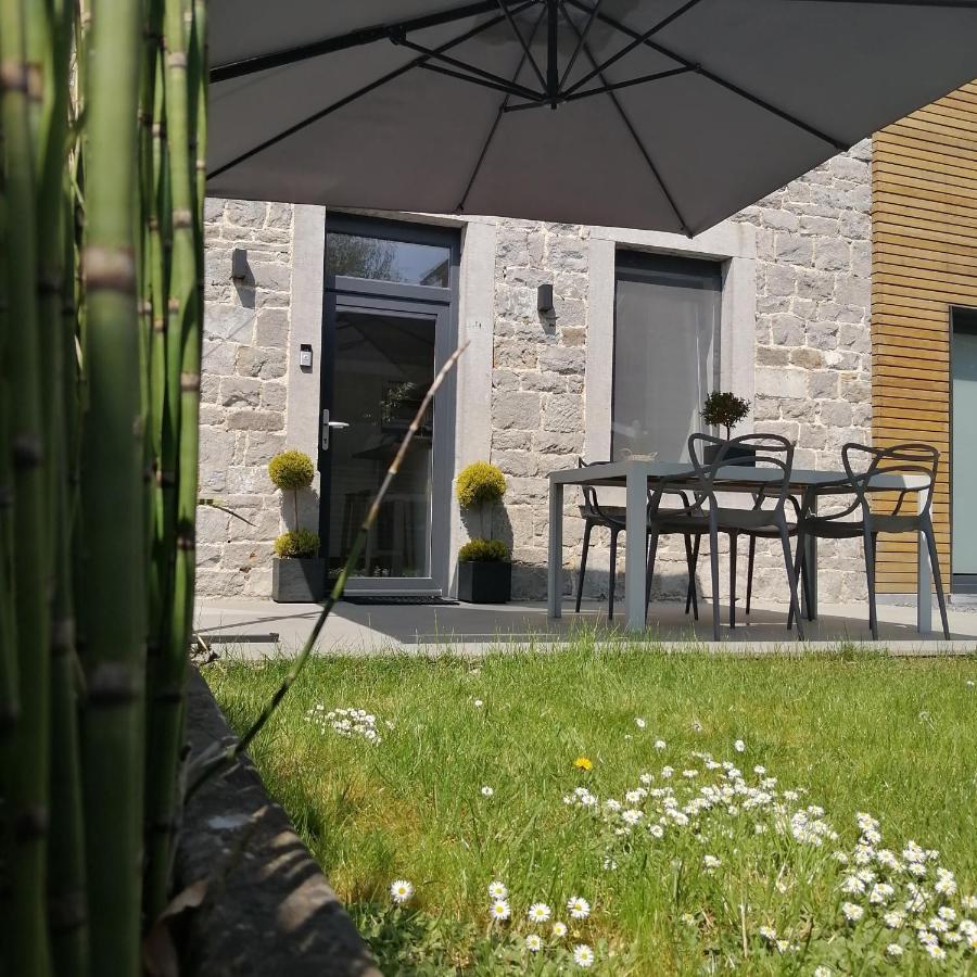 Où gît le Bocq Spa privatif Ciney Esterno foto
